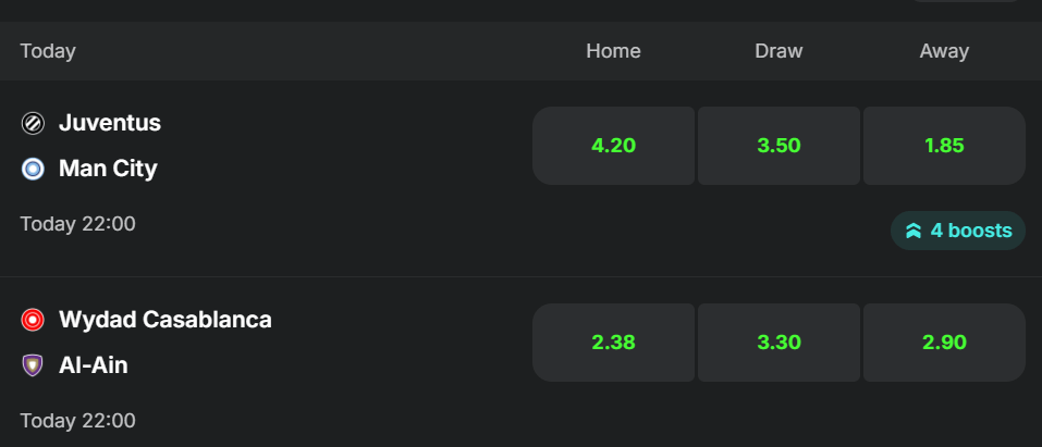 midnite betting